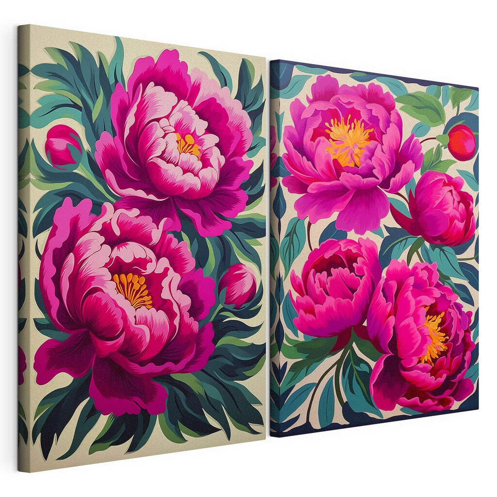 Vibrant blooms in full display