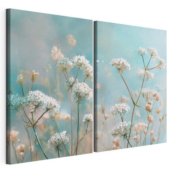 Delicate blooms in soft colors Delicate blooms in soft colors