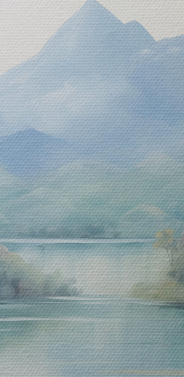 Two images of a landscape