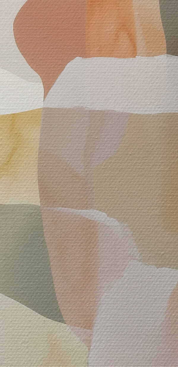 Woman's body with different colors
