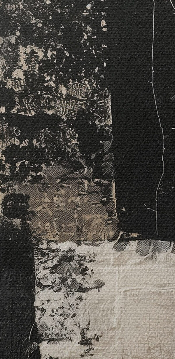 Collage of black and white art