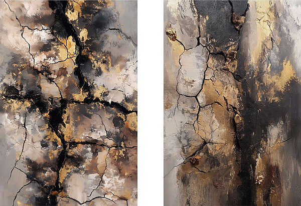 Abstract textures with deep contrasts Abstract textures with deep contrasts