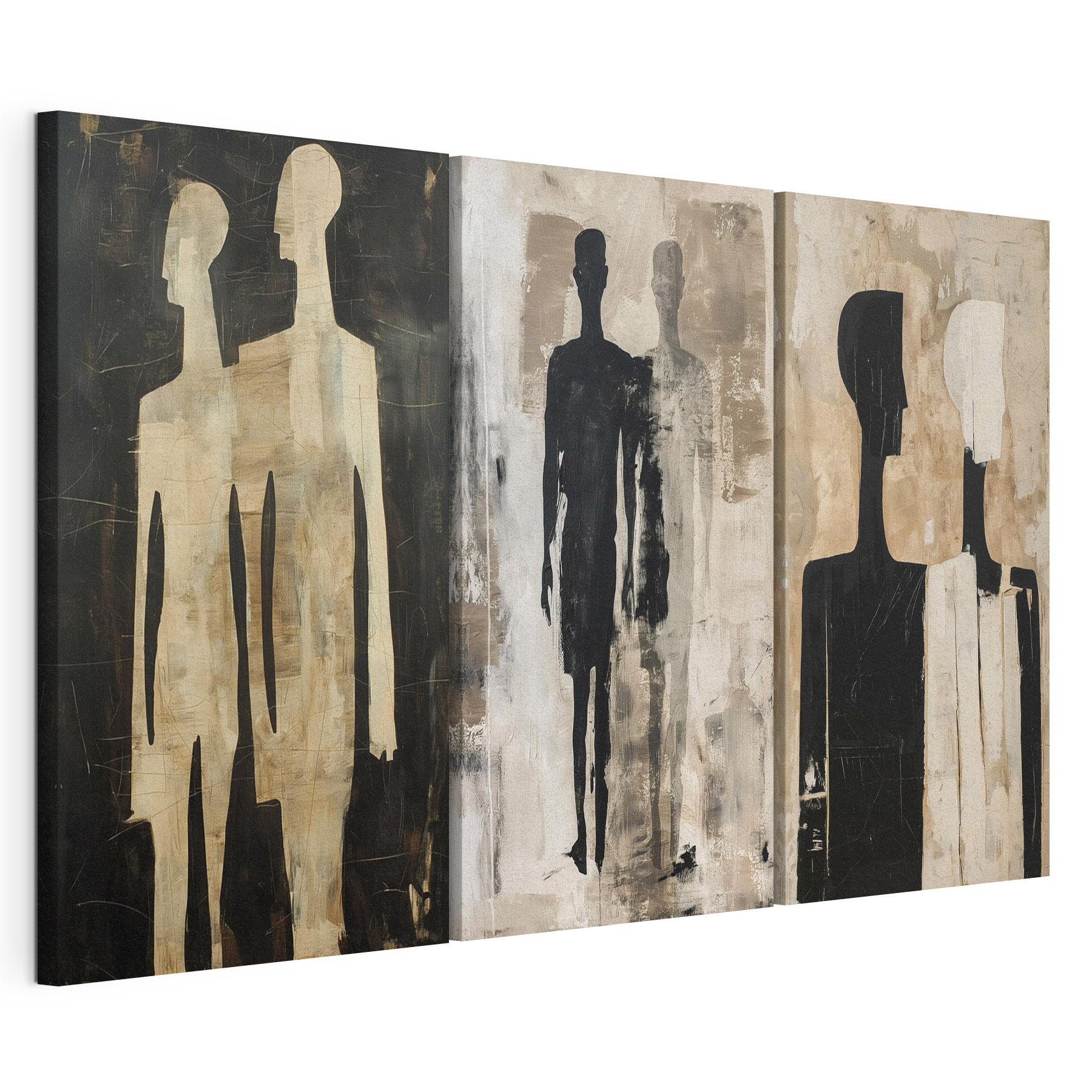 Couple of paintings of people