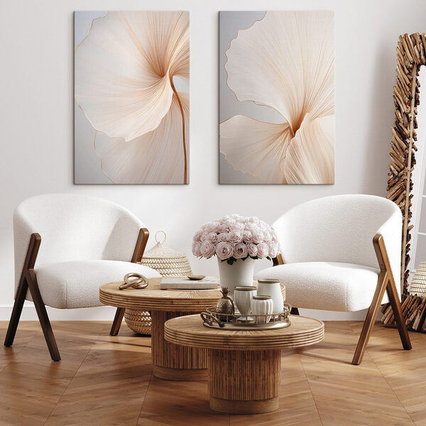 Delicate petals with graceful lines Delicate petals with graceful lines