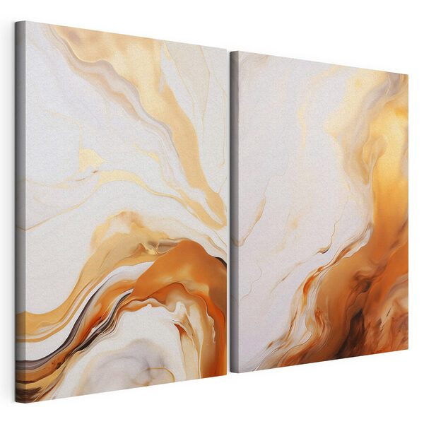 Flowing patterns in warm hues Flowing patterns in warm hues