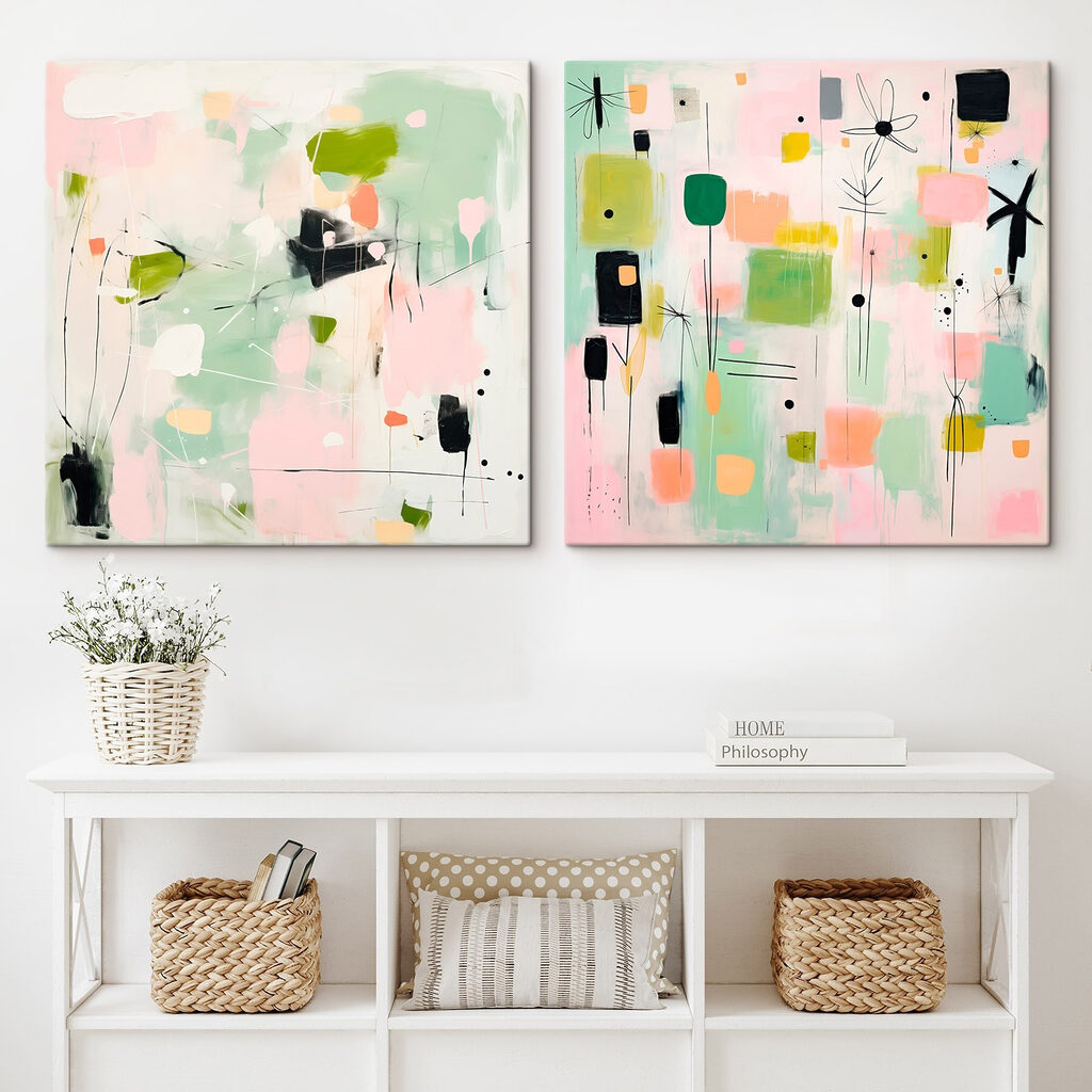 Painting of different colors