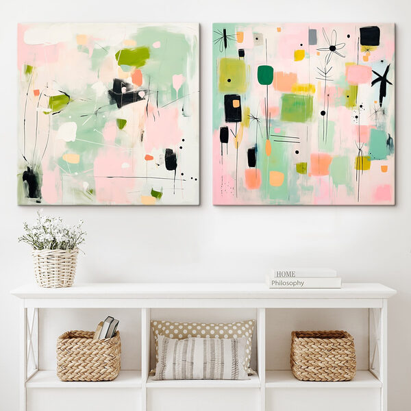 Painting of different colors