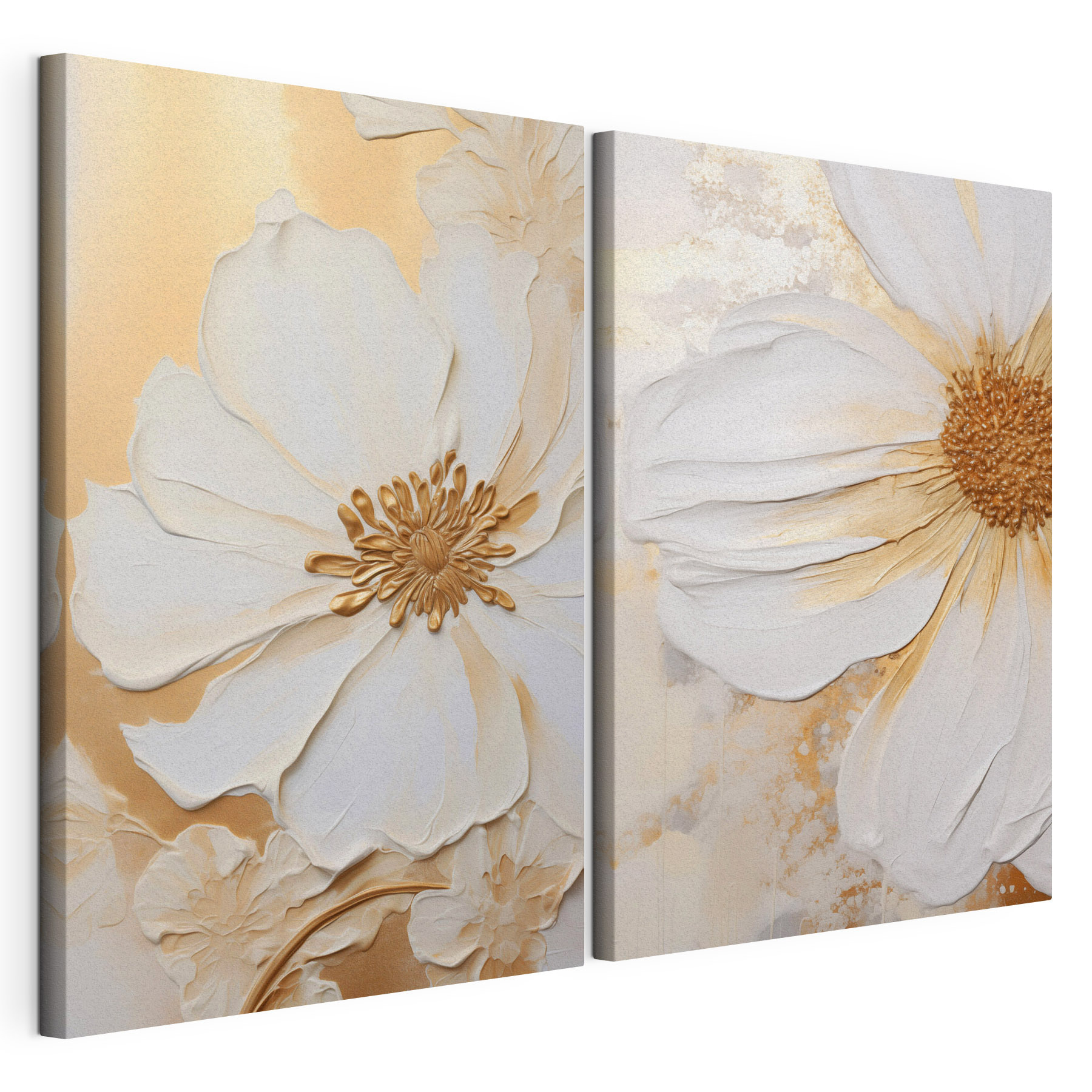 Elegant floral designs in soft hues Elegant floral designs in soft hues