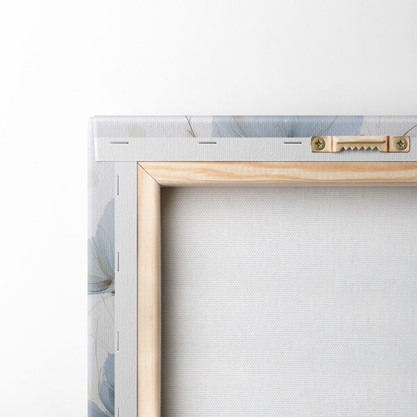 Painting of flowers on a white surface Painting of flowers on a white surface