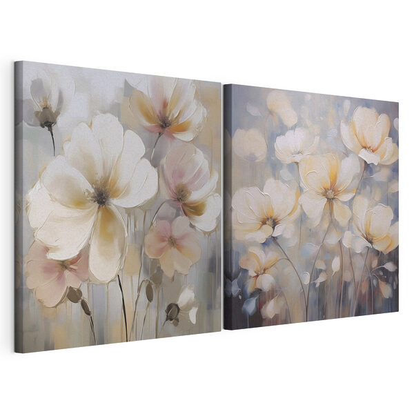 Delicate blooms in soft tones Delicate blooms in soft tones