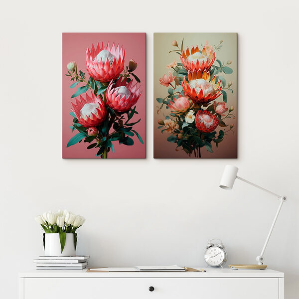Collage of flowers