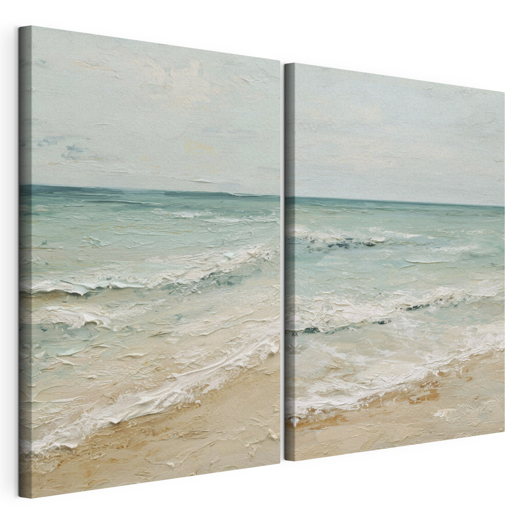 Painting of a beach Painting of a beach