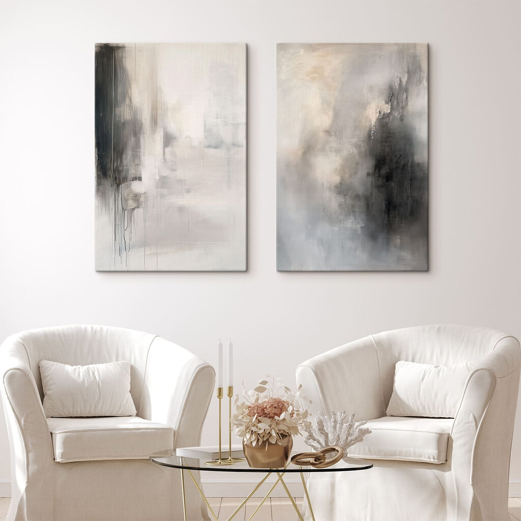 Painting of a person in a white suit Painting of a person in a white suit