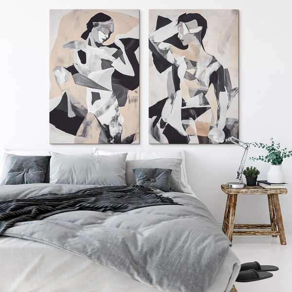 Two images of a woman Two images of a woman