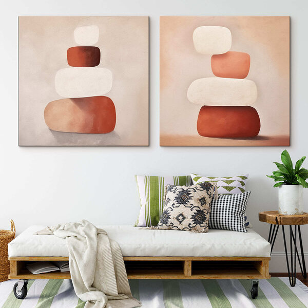 Painting of stacked objects Painting of stacked objects