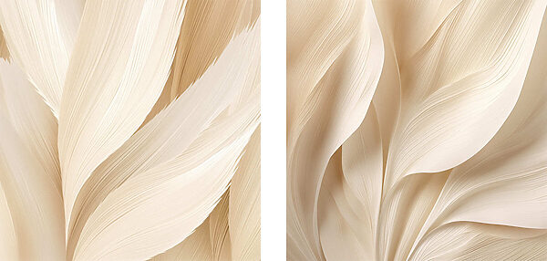 Delicate curves in soft tones Delicate curves in soft tones