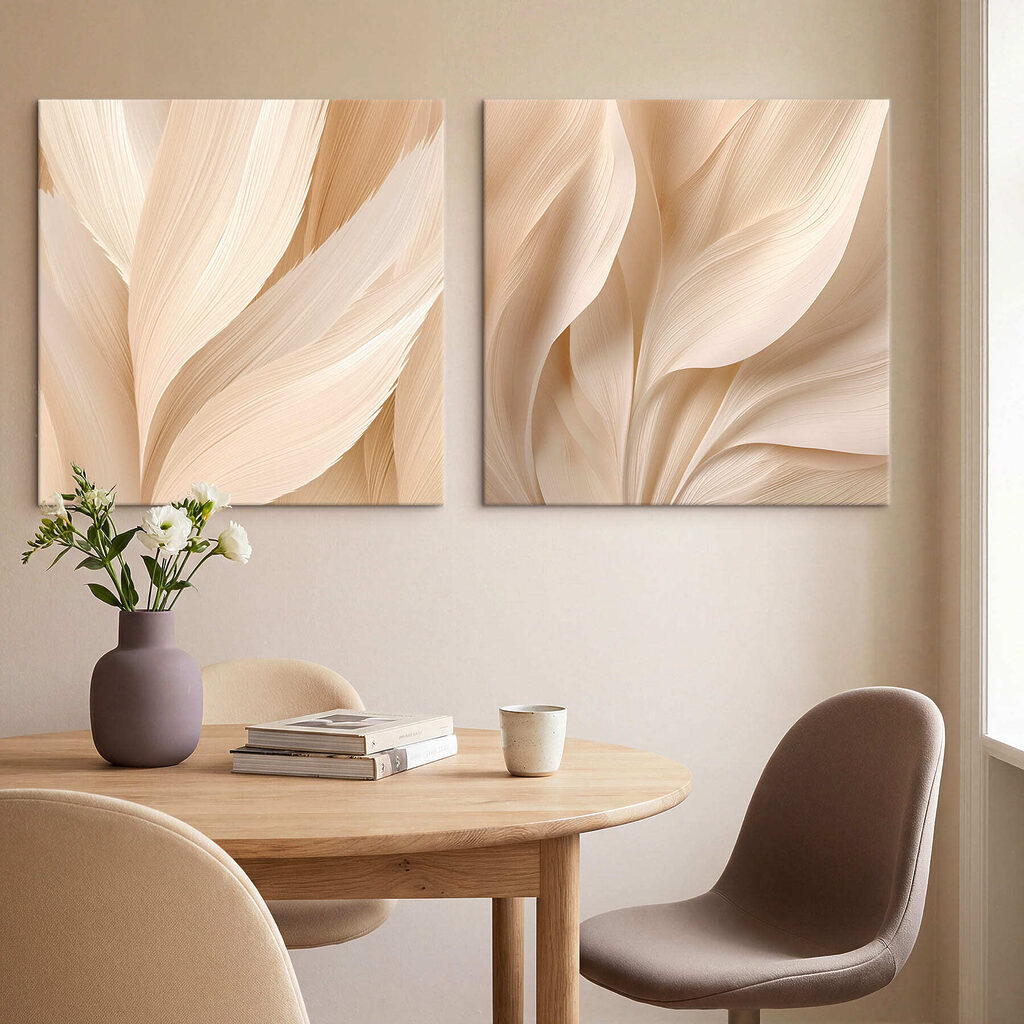 Delicate curves in soft tones Delicate curves in soft tones