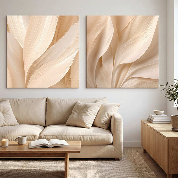Delicate curves in soft tones Delicate curves in soft tones
