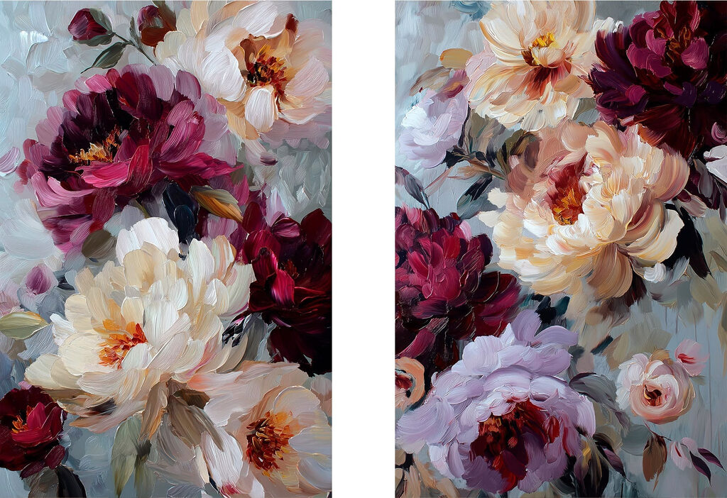 Floral beauty in vibrant hues Floral beauty in vibrant hues