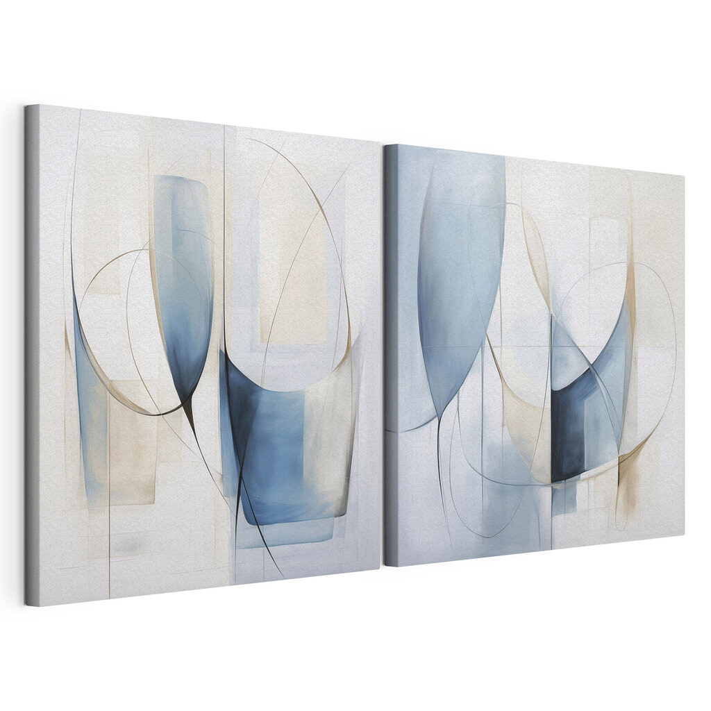 Couple of paintings of different shapes Couple of paintings of different shapes