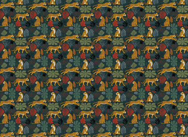 Pattern of cheetahs and plants Pattern of cheetahs and plants