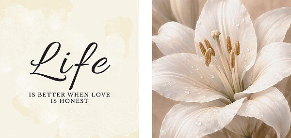 Life in honesty is truly beautiful Life in honesty is truly beautiful
