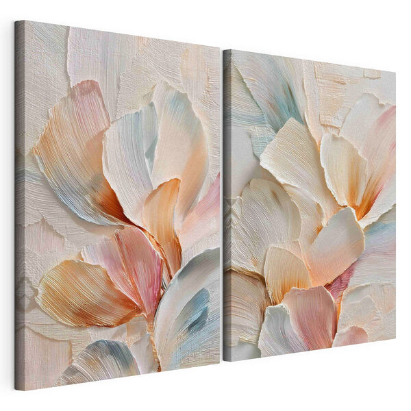 Soft hues in graceful floral arrangement