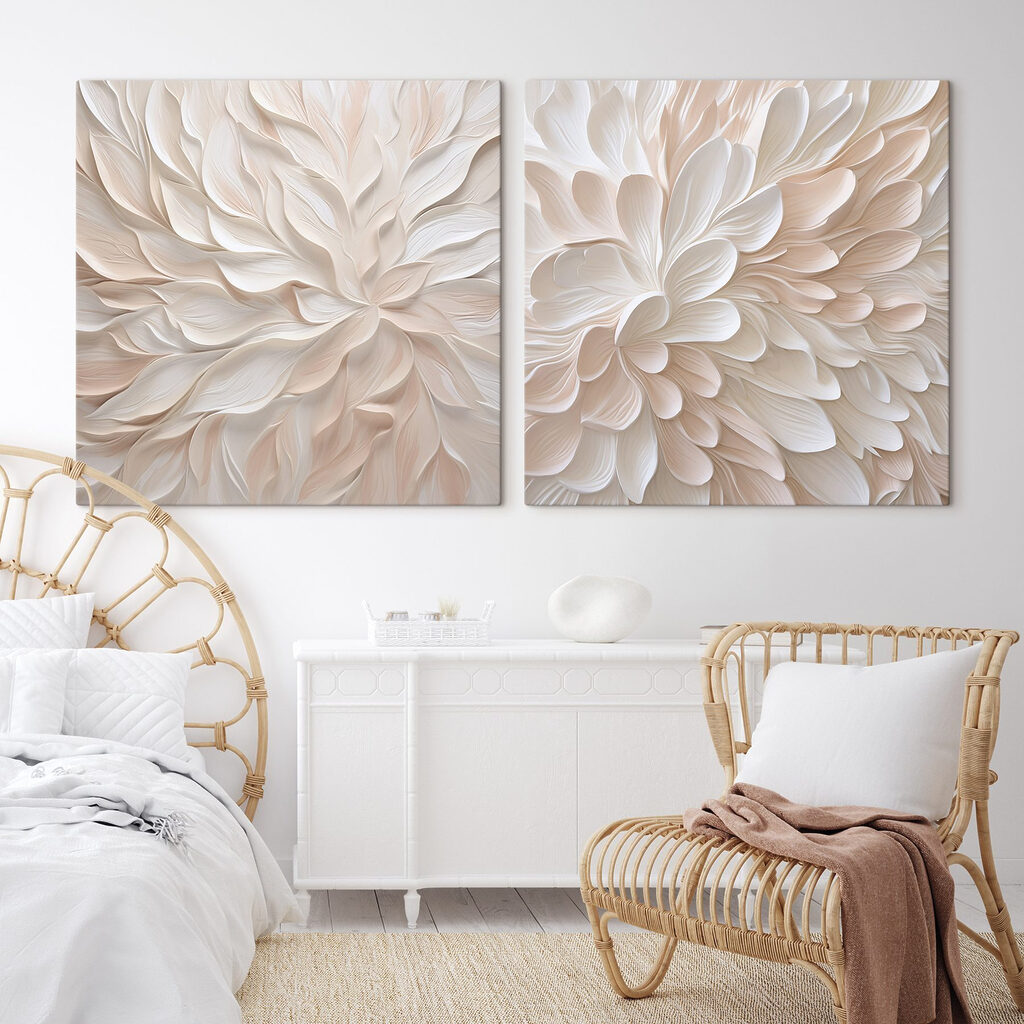Soft petals in pastel hues Soft petals in pastel hues