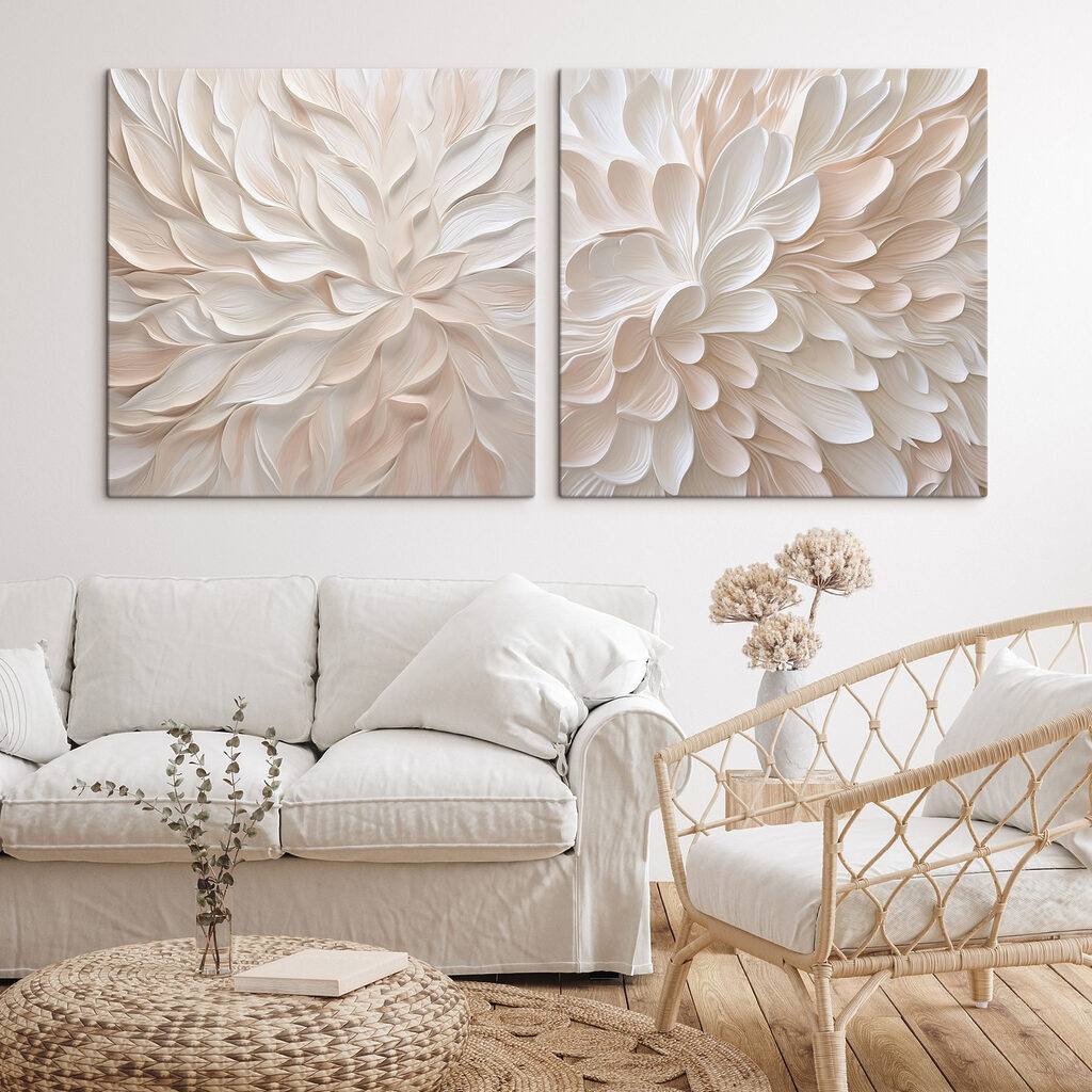 Soft petals in pastel hues Soft petals in pastel hues