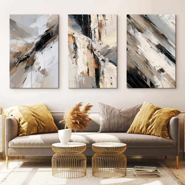 Abstract expressions in earthy tones Abstract expressions in earthy tones