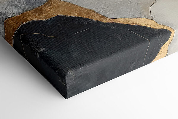 Abstract elegance in contrasting tones Abstract elegance in contrasting tones