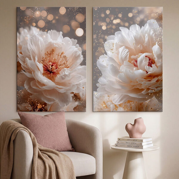 Delicate blossoms in soft hues Delicate blossoms in soft hues