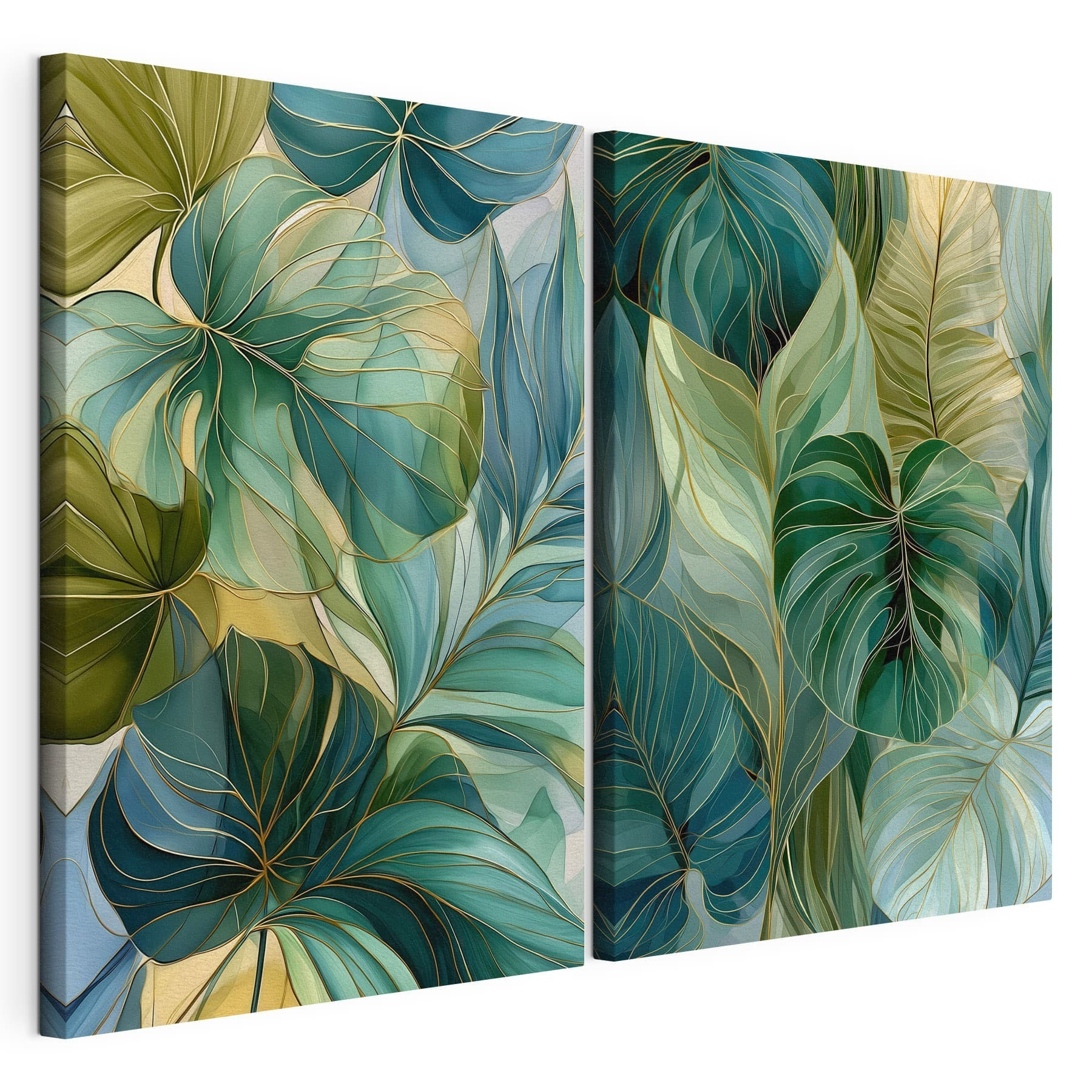 Collage of leaves Collage of leaves