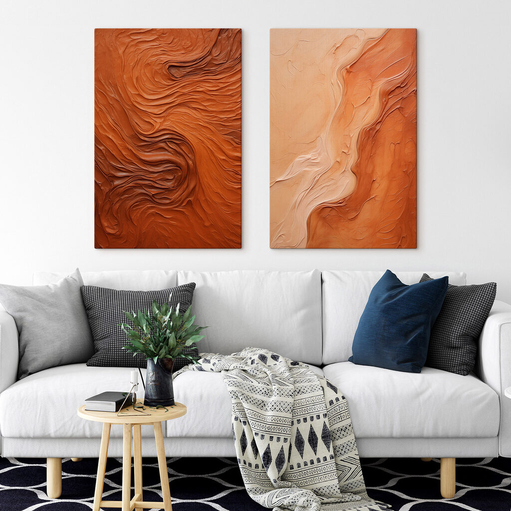 Flowing textures in warm tones Flowing textures in warm tones