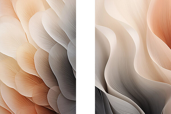 Flowing patterns in soft colors Flowing patterns in soft colors