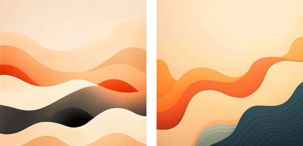Spectral waves in soothing tones Spectral waves in soothing tones