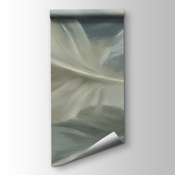 Soft feathers in gentle hues