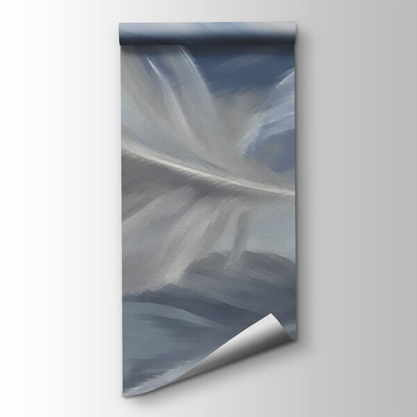 Soft feathers in gentle hues