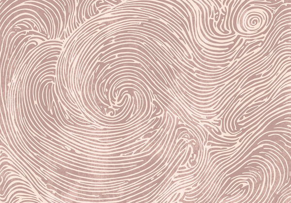 Swirling lines create visual rhythm Swirling lines create visual rhythm
