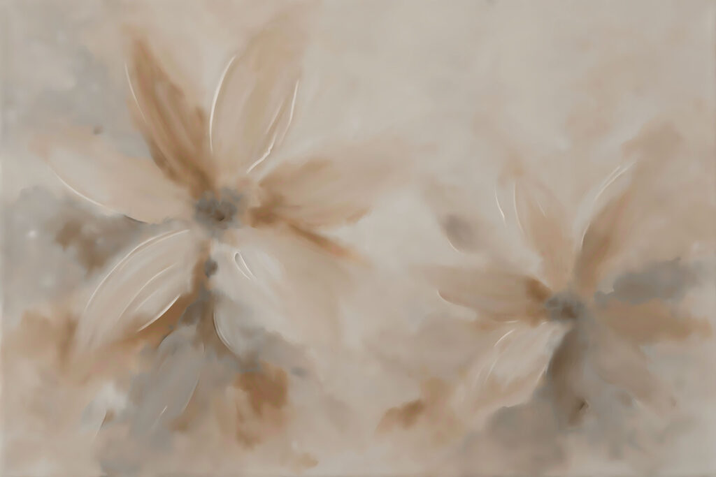 Soft blooms in gentle hues Soft blooms in gentle hues