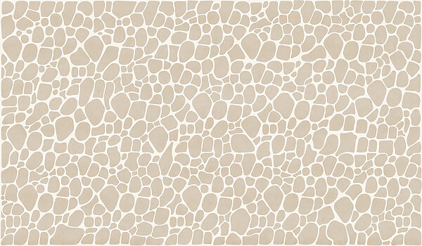 Pattern of white and tan stones Pattern of white and tan stones