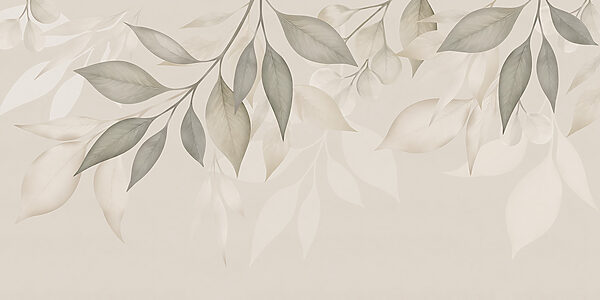 Soft leaves in gentle hues Soft leaves in gentle hues