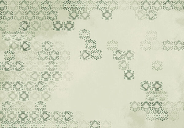 White background with black and green design White background with black and green design