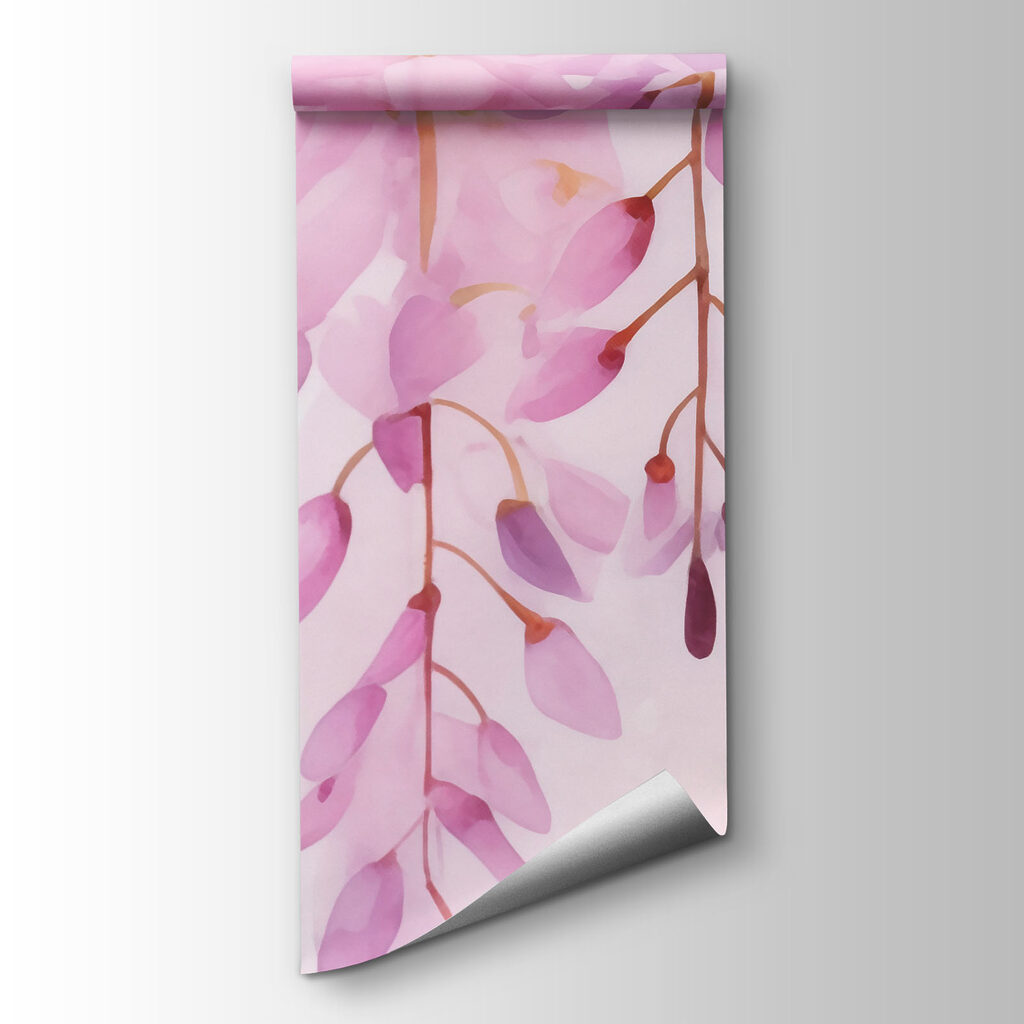 Soft lavender blossoms hanging gracefully Soft lavender blossoms hanging gracefully