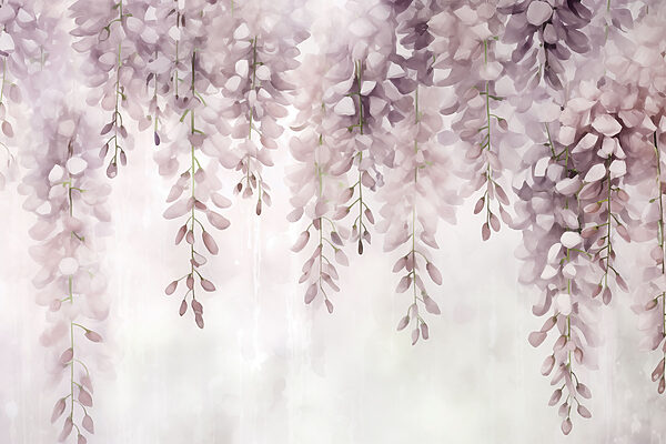 Delicate blooms in soft pastel hues Delicate blooms in soft pastel hues