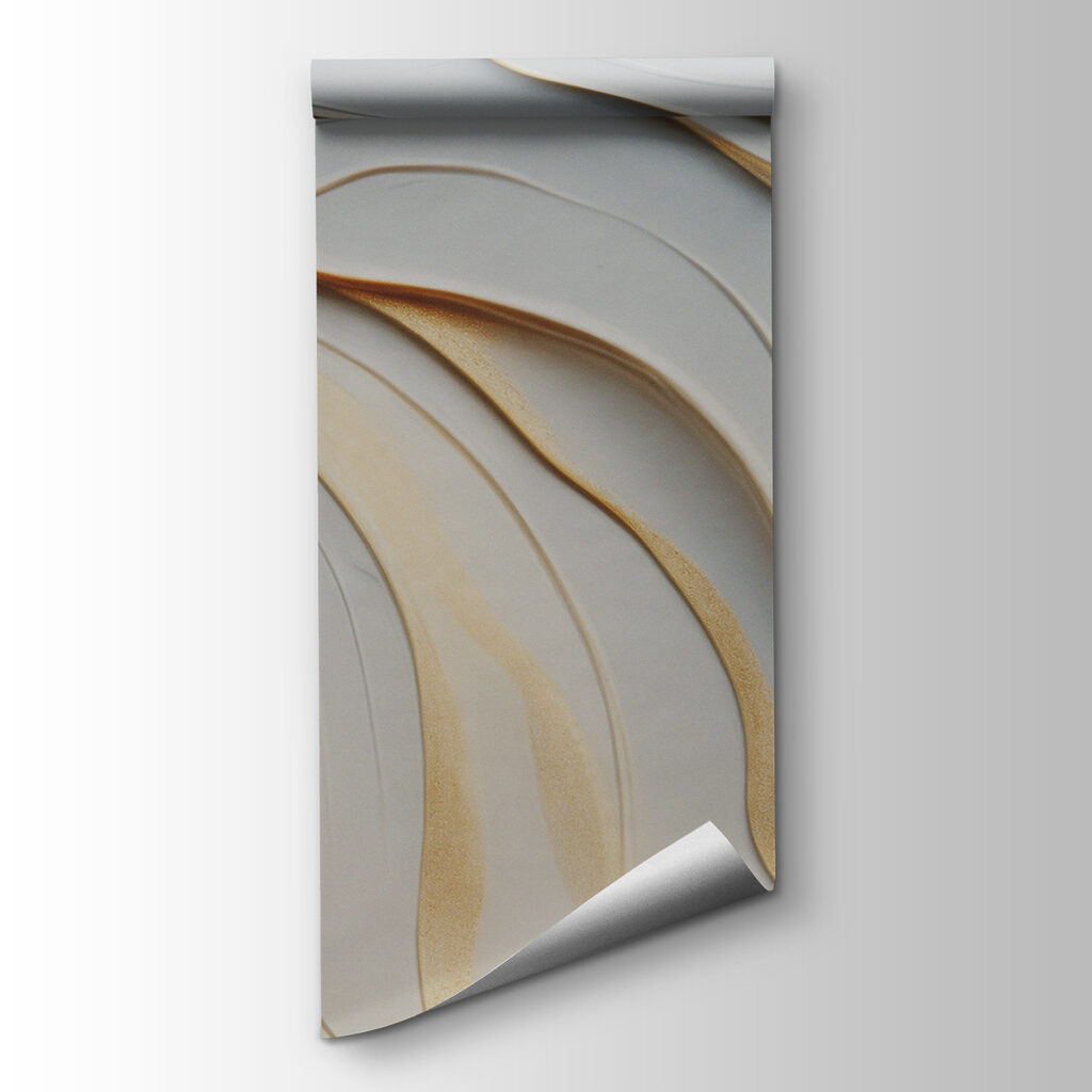 Abstract waves of light tones