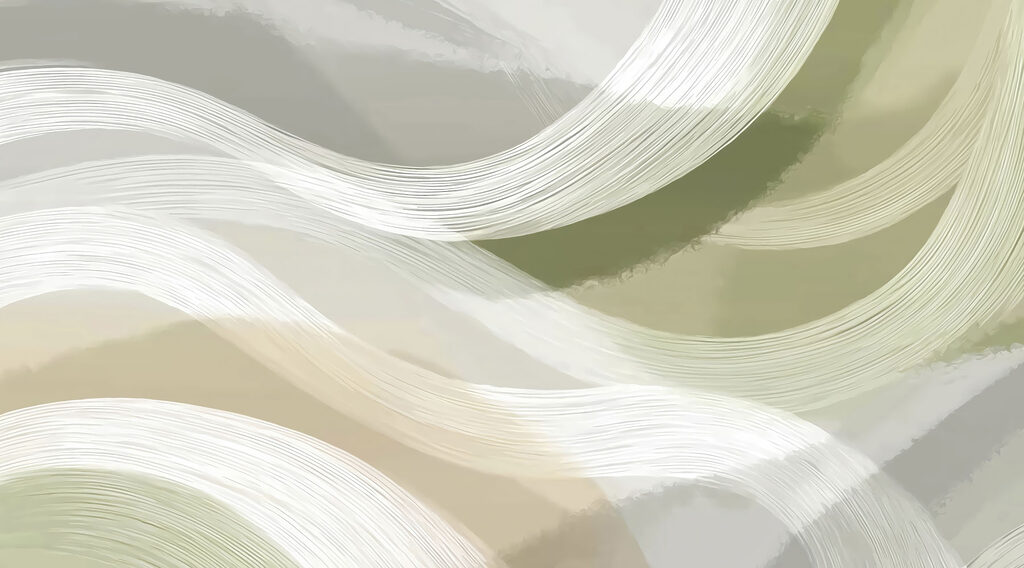 Soft waves in peaceful tones Soft waves in peaceful tones