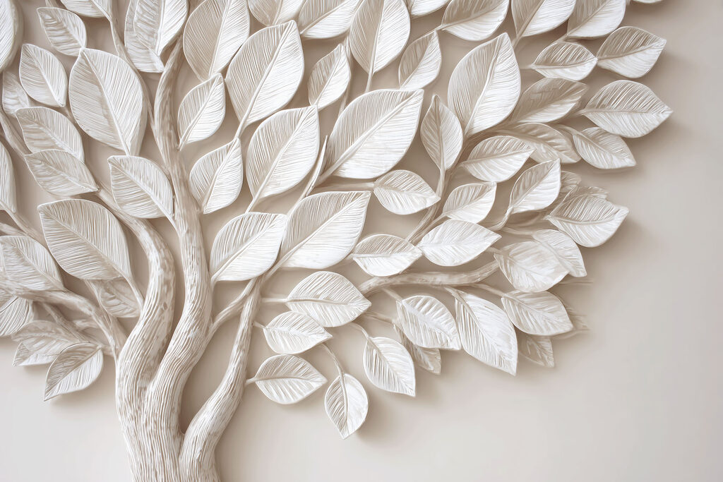 Tree with leaves on it