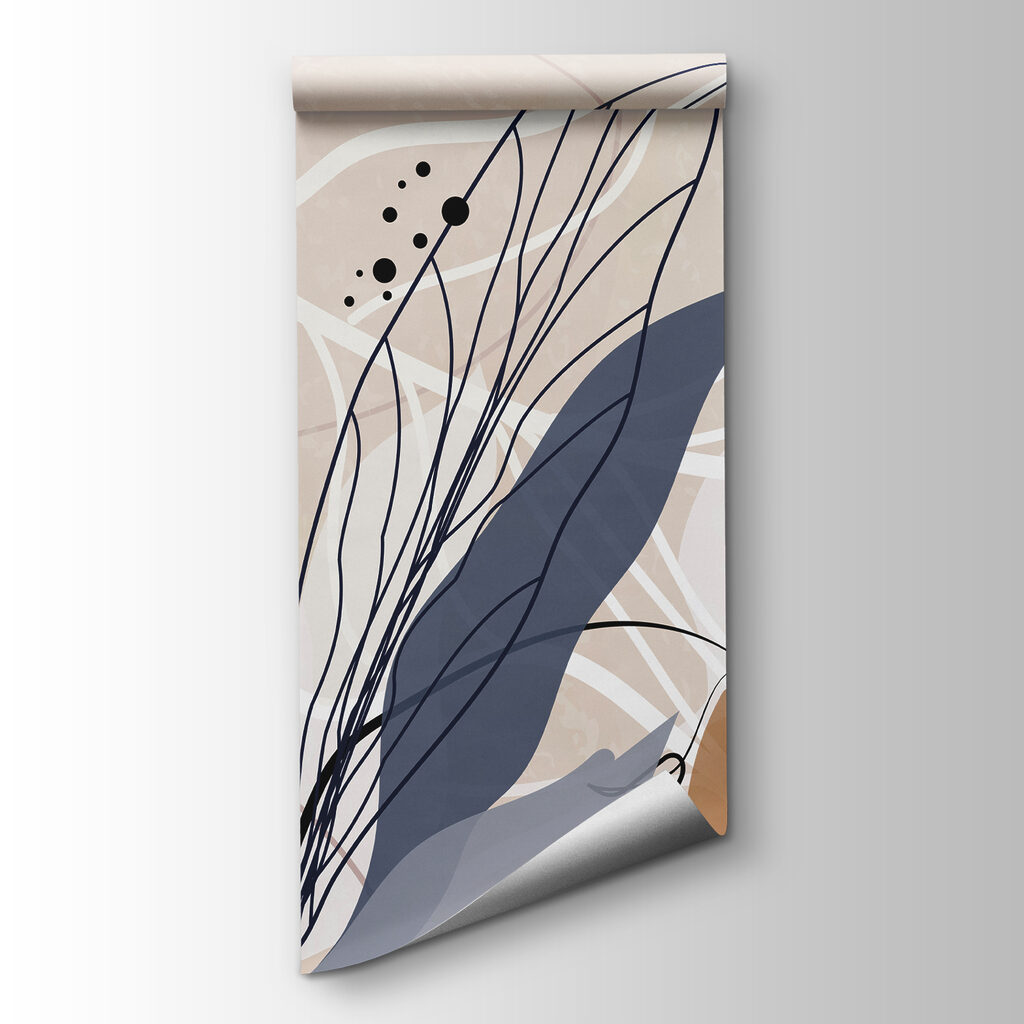 Delicate floral patterns in soft hues