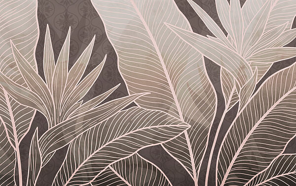 Soft hues in botanical elegance Soft hues in botanical elegance
